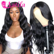 Body Wave 13x4 Lace Frontal Wig Natural Hairline 100% Human Hair Wigs Brazilian Virgin Hair Pre-plucked 180% Density For Women 2024 - buy cheap