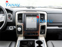 Radio con GPS para coche, reproductor multimedia con pantalla grande de 10,4 pulgadas, estéreo, mapa incorporado, Android, para dodge ram 2013-2017 2024 - compra barato