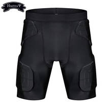 Mens Padded Compression Shorts Protection Undershort Best for Basketball,Football,Hockey,Cycling,Ice Skating and Contact Sports 2024 - buy cheap