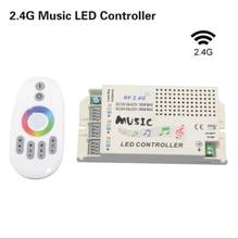 Mando a distancia inalámbrico para música, 2,4G, cc 12V-24V, para tira de luces Led RGB 5050 3528, Control de Conductor de música 2024 - compra barato