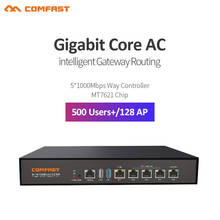 FAST SHIP ! Comfast Full Gigabit AC Authentication Gate way Routing MT7621 880Mhz Core Gateway wifi project manager Routers 2024 - buy cheap