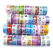 10 rollos Kawai decoración adorable de dibujos animados cintas Scrapbooking pegatinas adhesivas de papel 2024 - compra barato