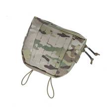 Bolsa de transporte TMC Airsoft, chaleco táctico Multicam para el vientre, bolsa de almacenamiento colgante con placa de aparejo en el pecho 2024 - compra barato