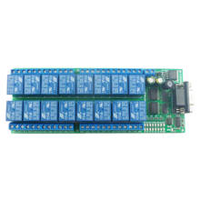 Puerto serie DB9 RS232 UART de 16 canales, módulo de relé para impresora 3D PLC, PC, Com, Motor de iluminación LED para el hogar 2024 - compra barato