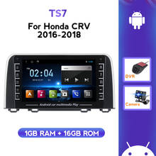 IPS Touch Screen Android 1 + 16GB Para Honda CRV 2016 - 2018 Gps Navigation Car Radio Multimedia Video Player Com Wi-fi Câmera DVR 2024 - compre barato