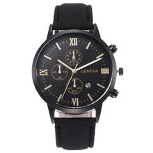 Men Watches Luxury Famous Brand Men Leather Strap Calendar Watch Men Military Sports Quartz Watch relogio masculino Hot Clock 2024 - buy cheap