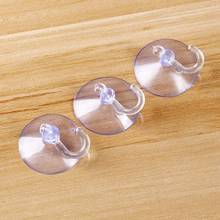 5pcs Glass Window Wall Hooks Hanger Kitchen Bathroom 35mm Strong Suction Cup Suckers Bathroom Hooks Supplies 2024 - buy cheap