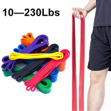 Banda de resistencia unisex, cinta elástica de goma para ejercicio, equipo de entrenamiento para pilates, expansor para ejercicio 2024 - compra barato