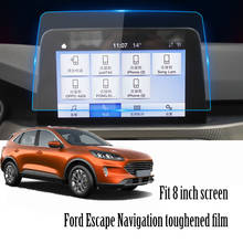 For Ford Escape/Kuga Focus MK4 2019 2020 GPS Navigation Screen Protective Glass Film Screen Touch Protector Anti Glare Scratch 2024 - buy cheap