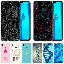 luxury Silicone Case Biology Chemistry DNA for Huawei Mate 30 20 Lite 10 Pro Y5 Y6 Y7 Pro 2019 Y9 Prime 2019 2018 Y6 Pro 2017 2024 - buy cheap