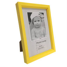 Criança infantil plástico photo frame foto desktop decoração imagem quadro quadrado criativo presente das crianças 2024 - compre barato