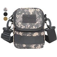 1000D Tactical Camouflage Messenger Bags Molle Shoulder Bag Men's Outdoor Chest Pack Utility Accessory Pouch for Hunting Hiking 2024 - buy cheap