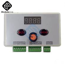 Reversible Stepper DC 12V 24V Motor Speed Controller Stepping Motor Speed  Governor Pulse Signal Controller PWM LED Display New 2024 - buy cheap