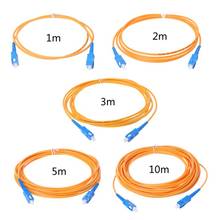 Cable de puente de fibra óptica SC/UPC-SC/UPC-SM, 3mm, parche de extensión de modo único 2024 - compra barato