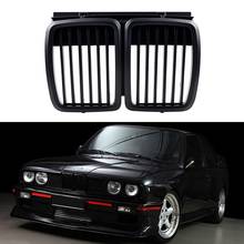 Front Grille Replacement for BMW E30 3-Series M3 Front Hood Bumper Grill Matte Black 1982-1994 2024 - buy cheap