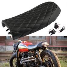 Retro Motorcycle Seat Saddle Cafe Racer Brat Flat Seat Hump Motorcycle Styling For Honda for Yamaha 2024 - buy cheap