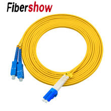 fiber opticjumper cable 3M LC-SC Patch Cord 3.0MM Simplex Mode 2 core Optic Fiber Cable UPC SC-SC Fiber Jumper Cable LC-FC 2024 - buy cheap