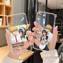 Anime cartoon love Maid Sama lovely Phone Cases Transparent for iPhone 6 7 8 11 12 s mini pro X XS XR MAX Plus SE cover funda 2024 - buy cheap