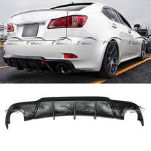 PU Material Rear Bumper Spoiler Diffuser Lip fits for Lexus IS 200 IS300 IS250 2006-2011 2024 - buy cheap