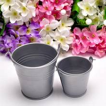 Small Iron Barrel Tinplate Mini Tub Decorative Keg Anti-deform Bright Color Durable Mini Decorative Supplies Hot sale 6* 4*5.5cm 2024 - buy cheap