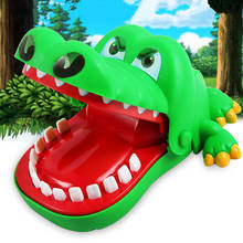 2021 Funny Creative Practical Jokes Mouth Tooth Alligator Hand Children's Toys Family Games Classic Biting Hand Crocodile Game 2024 - buy cheap