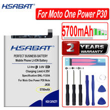 HSABAT-Batería de alta capacidad para Motorola Moto One Power P30 Note XT1942-2, 5700mAh, JK50, XT1942-1 2024 - compra barato