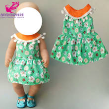 17 "baby Doll vestido roupas para 18" 45cm roupa da boneca brinquedos crianças desgaste da menina presente 2024 - compre barato