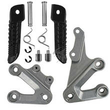 Motocicleta Frente Pé Pegs Footrest Bracket Set Para Suzuki GSXR 1000 2003-2004 Novo 2024 - compre barato