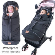 Universal carrinho de bebê saco de dormir envelopes inverno quente sleepsacks à prova dwaterproof água footmuff capa do bebê acessórios para yoyo 2024 - compre barato