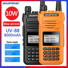 Baofeng-walkie-talkie UV-88, estación de Radio bidireccional Amateur, UV88, tri-power 10/5/1W, transceptor de banda Dual, UV-5R, 2 BF-F. 2024 - compra barato
