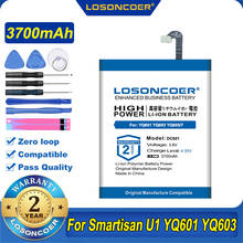 100% Original LOSONCOER DC601 3700mAh Battery For Smartisan U1 YQ601 YQ603 YQ605 YQ607 DC601 2024 - buy cheap