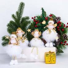 Muñeca de Ángel de Navidad de juguete para niños, para el hogar Decoración de mesa, Navidad, Año Nuevo 2024 - compra barato