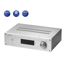 Brzhifi amplificador de áudio de alta potência, bluetooth 5.0, qcc3034, amplificador de áudio de alta potência, classe ab, controle remoto, 120w * 2 tamanhos 2024 - compre barato