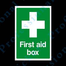 First Aid Box - Plastic Sign or Sticker - Multiple Sizes Available (MISC7) Waterproof Vinyl  stickers for car Motos 2024 - buy cheap