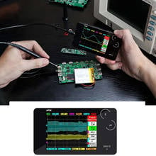 DS212 Smart Portable LCD Digital Multimeter Oscilloscope Touch Screen USB Interface 1MHz 8MB 10MSa/s Coupling AC/DC Osciloscope 2024 - buy cheap