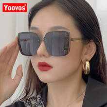 Yoovos-Gafas De Sol Retro De gran tamaño para Mujer, anteojos De Sol femeninos, De marca, cuadradas, 2021 2024 - compra barato