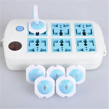 6X Baby Kids Electrical Safety Protective Socket Outlet Plug Safe Lock Cover 2024 - buy cheap