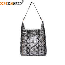 XMESSUN 2021 New Transparent Bag Snake Pattern Handbags Women Fashion Trendy PVC Shoulder Clutch Bag Hand Wild Party Bag F388 2024 - buy cheap