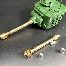 Mini Q Edition M26 Pershing Metal Barrel for Meng WWT-010 Tank Model Upgrade Parts 2024 - buy cheap