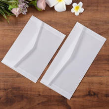 100pcs Blank Translucent Envelopes DIY Multifunction Gift Card Envelope for Birthday Wedding Birthday Invitation 2024 - buy cheap
