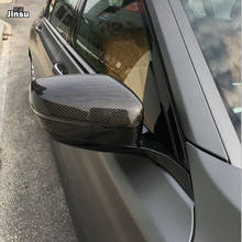 Отделка для бокового зеркала заднего вида из углеродного волокна для BMW 5 серии 525i 530i 540i G30 2017 2018 2019 CF, Спортивная зеркальная Крышка для стайли... 2024 - купить недорого
