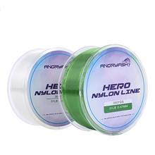 Angryfish 300YD 0.12mm-0.47mm Nylon Fishing Line Monofilament Japan Material Super Strong Carp Fishing Line 2-35LB 2024 - buy cheap