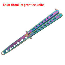 Butterfly Knife Butterfly Practice Knife Training Bladeless Metal Folding Knife Butterfly Knife Hand Tool Training Apparatus 2024 - buy cheap