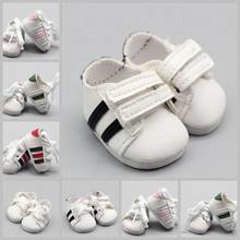 Sapatos esportivos mini brinquedo, 5cm para boneca bjd fashion feito à mão sapatos tênis para bonecas do bebê roupas acessórios venda inteira 2024 - compre barato