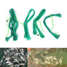 1 ud. De red de pesca gruesa hecha con alambre, bolsa de red de protección para peces, Red de bolsillo, aparejos de pesca de 2 m/1,5 m/1 m 2024 - compra barato