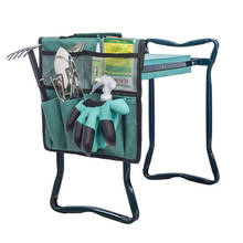 Carrinho de ferramentas portátil oxford para jardinagem, bolsa para assento, ao ar livre, trabalho, banco, joelho, ferramentas de jardinagem, kit de ferramentas de armazenamento (sem prateleira) 2024 - compre barato