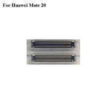 2 pçs doca conector micro usb porta de carregamento fpc conector para huawei mate 20 mate20 lógica em placa-mãe mainboard mate20 2024 - compre barato