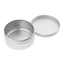 10 шт. 150 мл пустые косметические баки бальзам для губ контейнер Jar серебро алюминиевых банок 2024 - купить недорого