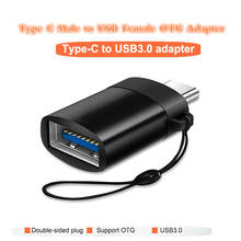 Адаптер OTG Male Type-C к USB 3,0 Usb C конвертер Type C кабель адаптер Лента C OTG для U Disk Mouse Клавиатура передача файлов фильмов 2024 - купить недорого