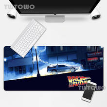 Back To The Future New Gaming HD Mouse Pad Gamer Anti-slip Soft Art Cartoon Anime Home Laptop Keyboard Pad Desk Mat Mouse Mat 2024 - buy cheap